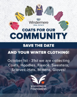 Help us share the warmth this winter. 💙
Beginning October 1, Windermere Real Estate will be collecting new and gently used coats, jackets, scarves, gloves, hats, and other cold-weather clothing for neighbors in need.
Giving back to the communities we call home has always been at the heart of who we are. Stop by our office this October, make a donation, and help us ensure more members of our community stay warm this winter.
Windermere Real Estate - West Sacramento
3170 Jefferson Blvd. Suite 160
West Sacramento, CA 95691
One donation can make a difference. Together, we can make an impact.
#WindermereSignatureProperties #WindermereGives #CoatDrive #GivingBack #CommunityMatters #GreaterSacramento #WindermereFoundation