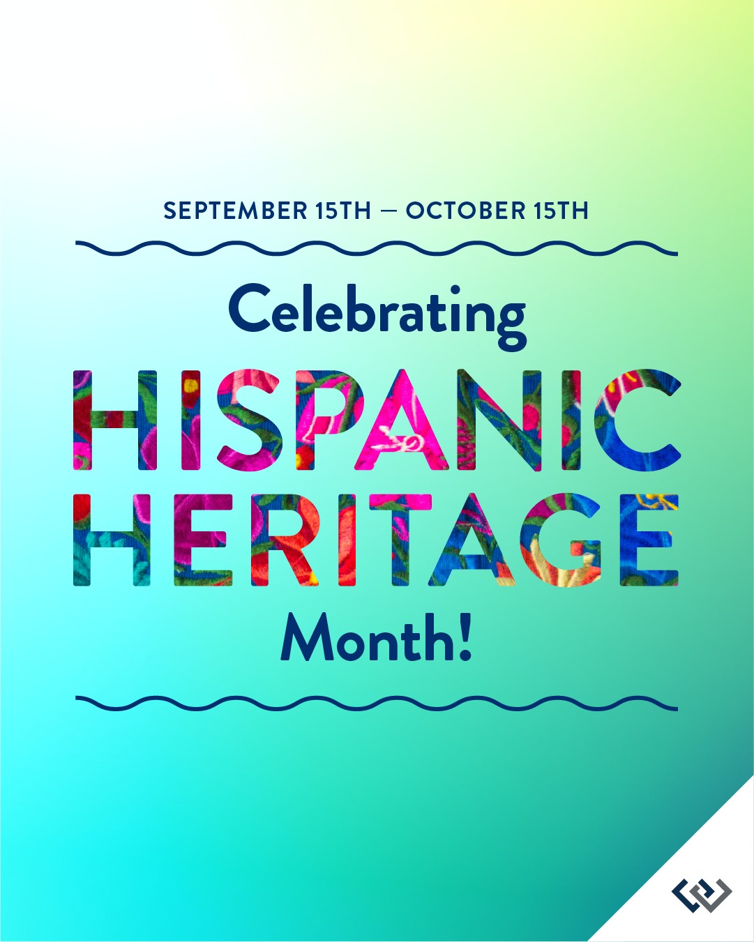 Every story holds strength, every tradition builds legacy. Honoring the resilience, culture, and extraordinary impact of the Hispanic and Latino community today and every day. Happy #HispanicHeritageMonth! ✨